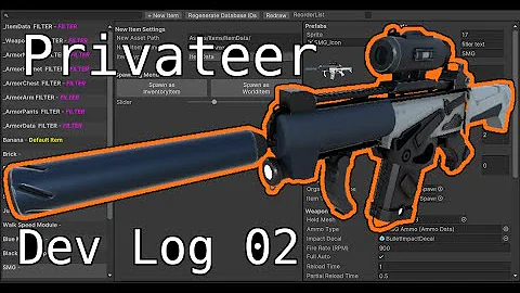 Privateer Dev Log 02 - Item Database - Unity 3D