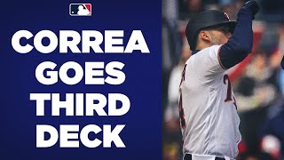 Carlos Correa's first home run as a Twin was DEMOLISHED!