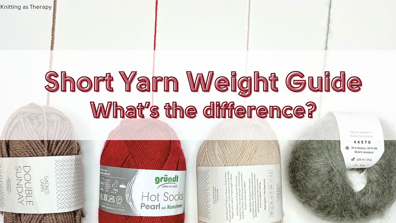 Yarn Weight Guide | Exploring Yarn Weights: A Comprehensive Guide for Knitters and Crocheters