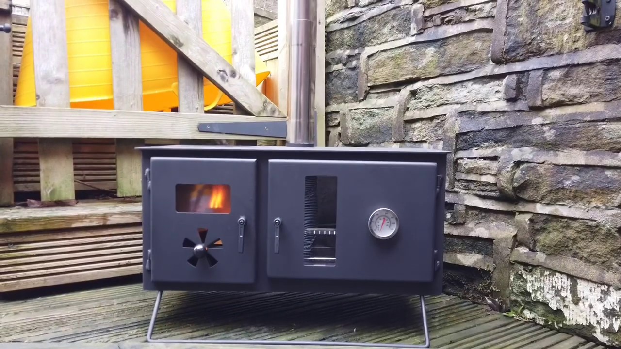 Outbacker oven wood stove