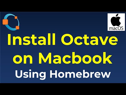 Install Latest GNU Octave on Macbook Air, Macbook Pro, iMac, Mac Mini via Homebrew