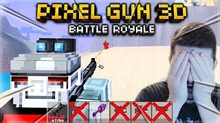 OMG! THIS HAPPENED! YOU CAN ONLY USE ONE WEAPON BATTLE ROYALE CHALLENGE | Pixel Gun 3D