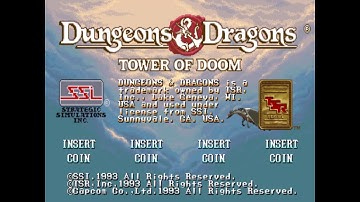 [Arcade] Dungeons & Dragons: Tower of Doom Intro