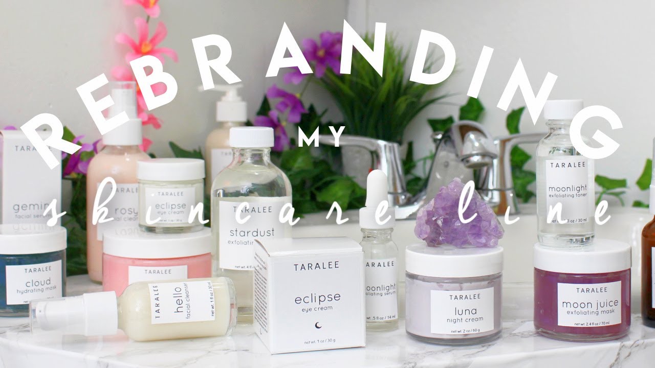 How I Rebranded my Skincare Line; Owning a Skincare Business