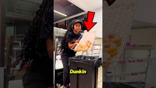 This Is Why Dunkin' Donuts Throws Away Donuts.. 🍩