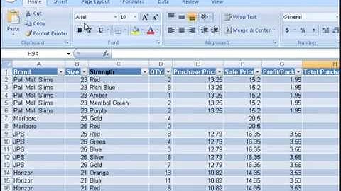 MS Excel Basics - Clear Recent Documents List Excel