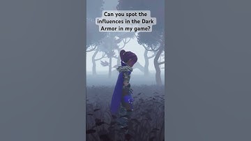 Added Dark armor to my game. Can you spot the influences? #gaming #gamedev #indiegame #games #devlog