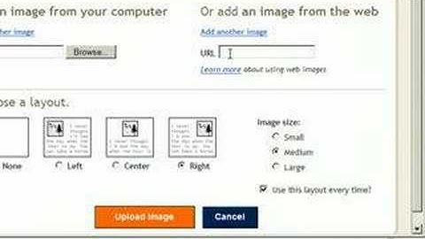 Adding Images to Blog with Flickr