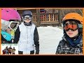 Our First Time Snow Skiing / That YouTub3 Family