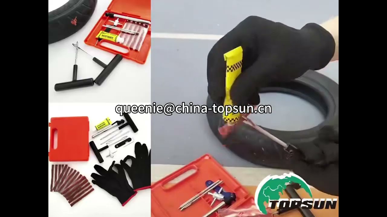 TOPSUN TIRE REPAIR KIT 32 SETS