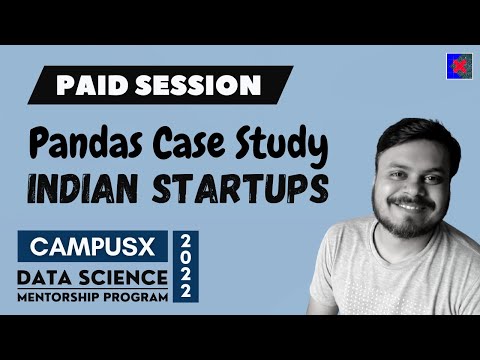 Pandas Case Study 1 | Indian Startup Funding
