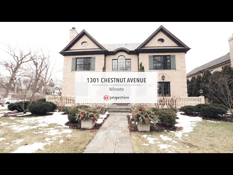 1301 Chestnut Avenue, Wilmette, IL home video tour