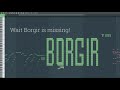 What Borgir/Burgir Sounds Like - MIDI Art