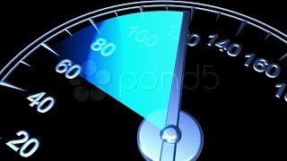 Speedometer. Stock Footage