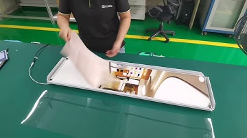 How to change snap frame light box graphic?