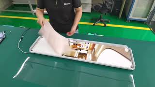 How to change snap frame light box graphic