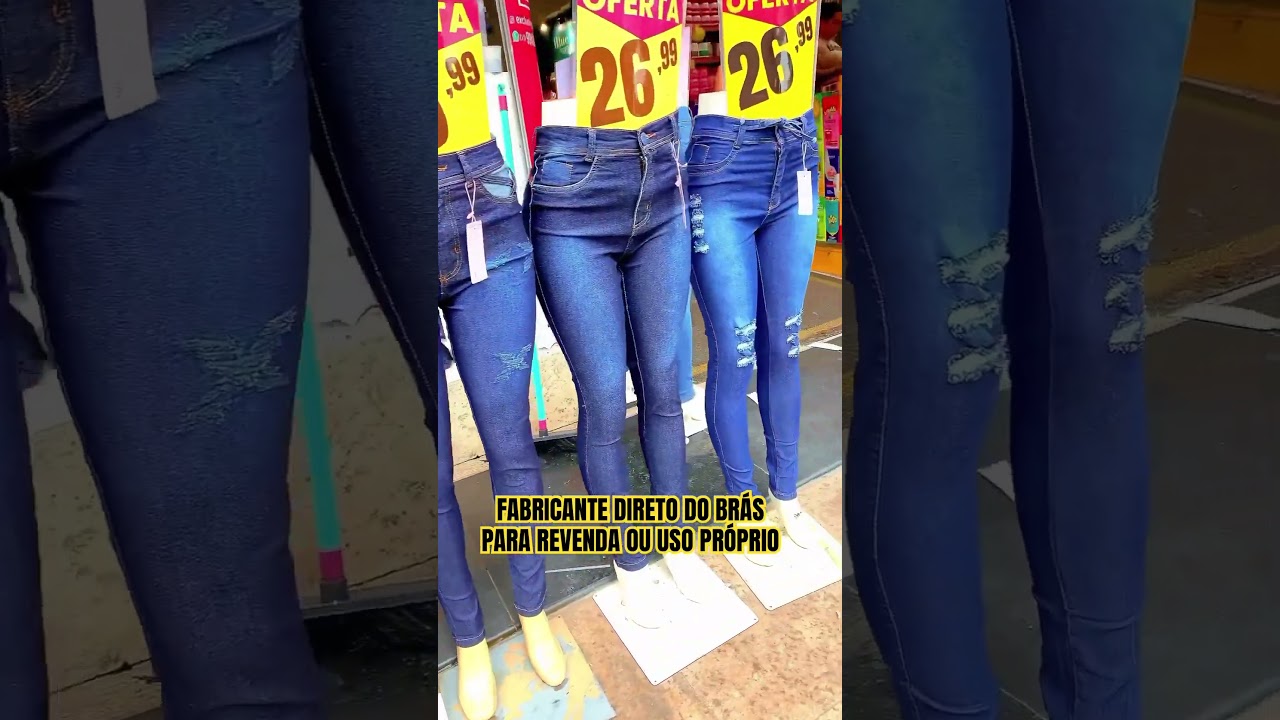 Fornecedor de Calça Jeans no Brás 😱 #atacado #moda #revenda #modafeminina #fornecedores #fornecedor