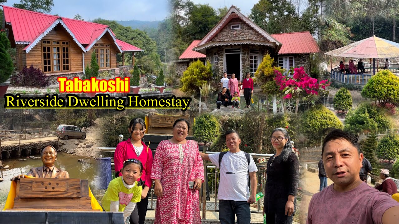 Wow Village Life Tour Vlog ||Visit to TABAKOSHI with Family || Tabakoshi Riverside Dwelling Homestay