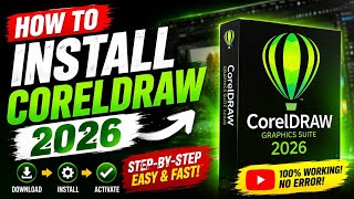 CorelDRAW 2026 Installation Tutorial | Step-by-Step Guide