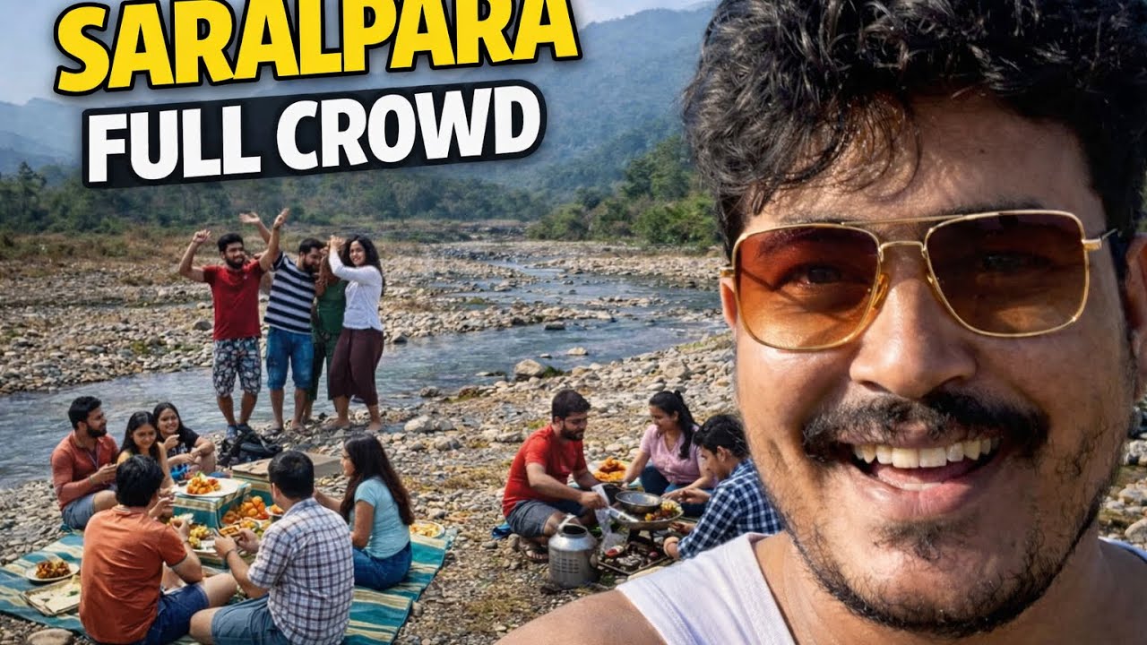 Saralpara Picnic 2026 😍 | Aie River Full Crowd & Full Enjoyment 