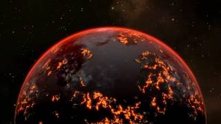 Unity3D Procedural Planets - Cycling slow approach of 5 random planets