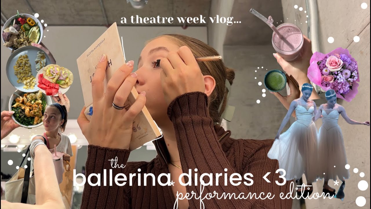 theatre week vlog | performing giselle, saying goodbye to orlando, and lots of good eats...