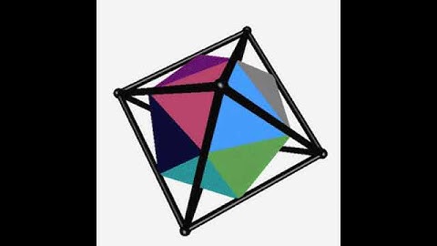 Icosahedron within octahedron (Haskell)