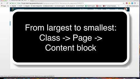 PowerSchool Learning: Create class from scratch