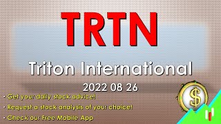 Stocks to Buy: TRTN Triton International 2022 08 26