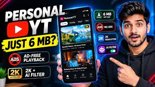 Personal YT App Review 2026 | 6MB YouTube Alternative, No Ads & AI Filter screenshot 5