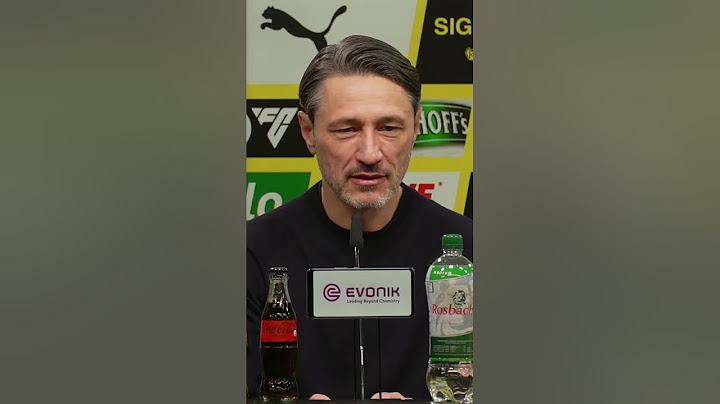Live: Vorstellung von Niko Kovac als BVB-Cheftrainer