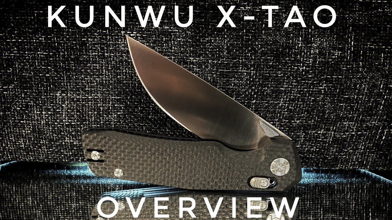 Kunwu X-TAO CF - Knife Overview - Elmax Steel