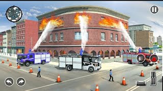Emergency Firetruck Games - Firebriket game - android gameplay screenshot 5