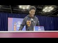 Alabama WR Germie Bernard 2026 NFL Combine Interview | Bama Football News & Rumors