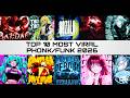 TOP 10 MOST VIRAL PHONK FUNK 2026