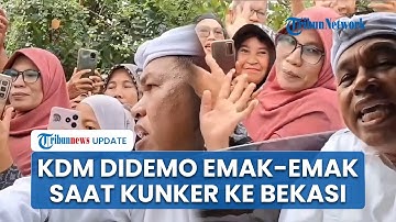 Respons Dedi Mulyadi Digeruduk hingga Didemo Emak-emak saat Kunjungan ke Bekasi: Apes!