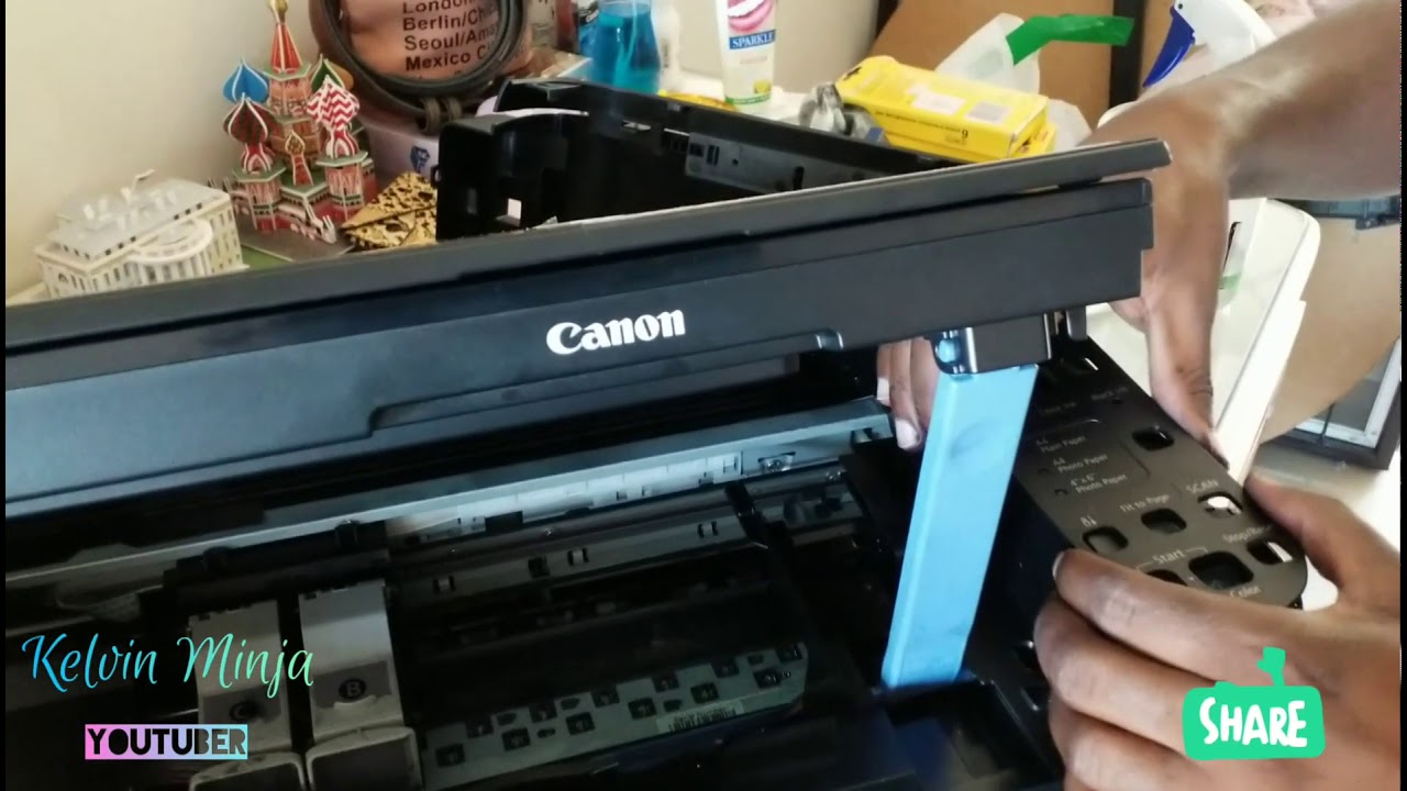 Update How to disassembly Canon MP287 Printer