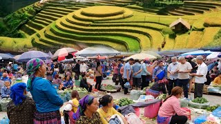 Đi chợ phiên gặp người dân bán toàn đồ lạ mà dưới xuôi không bao giờ có | Miền núi tây bắc