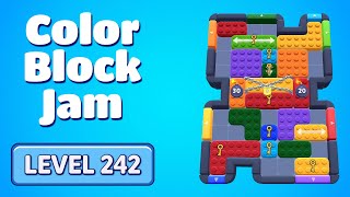 Color Block Jam Level 242 | Every Puzzle Solved! 🎯