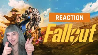 My reaction to the Fallout Official Trailer | GAMEDAME REACTS