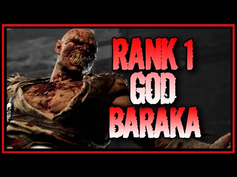 MK1 THE HIGHEST RATED BARAKA IN KOMBAT GOD LEAGUE MORTAL KOMBAT 1 