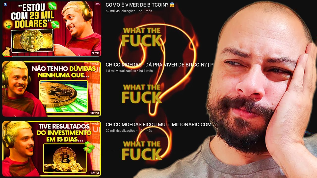 Chico Moedas Mentiu sobre seus Investimentos em Bitcoin?