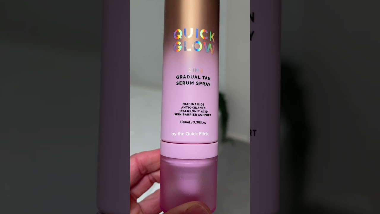 Quick Glow Bundle The Quick Flick Quick Glow 2 in 1 Gradual Tan & Body Moisturiser Mousse