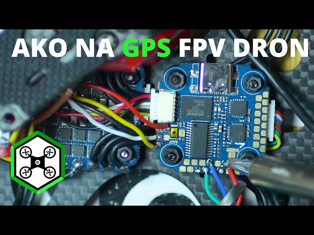 Navod ako na GPS FPV DRON. Umiestnenie, spajkovanie a nastavenie v  Betaflight - YouTube