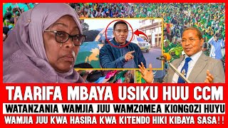 Samia Suluhu Apokea Taarifa Mbaya Uu Huu, Kiongozi Wa Ccm Azomewa Watanzania Wamjia Juu Kwa Hili