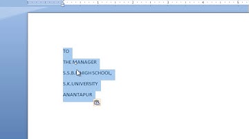 ms word 2007 tutorial in telugu || How to use Cut, Copy , Paste in MS Word 2007