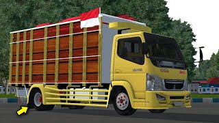 MOD BUSSID TERBARU || SHARE LIVERY TRUCK CANTER PAPA MBOIS || FREE NO PASSWORD