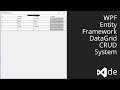 WPF Entity Framewok CRUD Create / Insert Read Update Delete