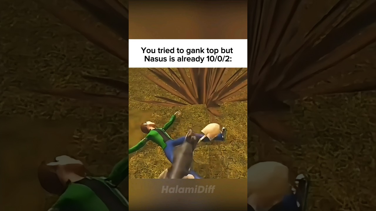 Ganking Nasus 🐕 [League of Legends memes]