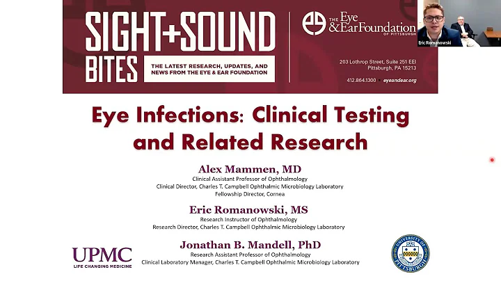 Sight + Sound Bites: Eye Infections - Clinical Testing and Related Research
